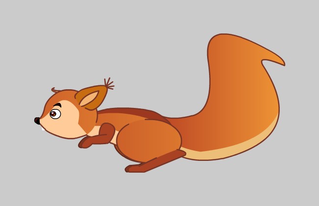 奔跑的松鼠flash动画
