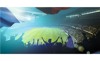 足球赛场背景图海报设计图素材下载