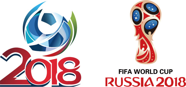 俄罗斯足球世界杯2018logo矢量素材