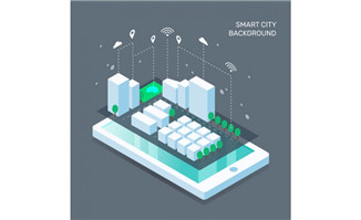 人工智能城市创意智能城市设计素材下载