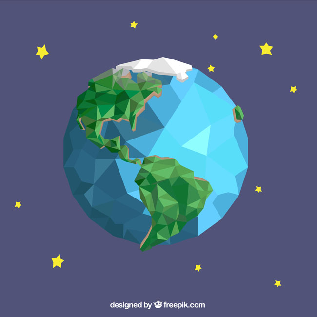 几何创意造型、地球设计、几何体、地图板块 几何创意造型、地球设计、几何体、地图板块