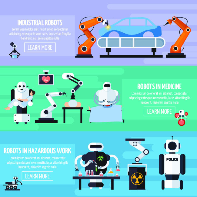 人工智能医疗汽车生产全自动机器人生产车间