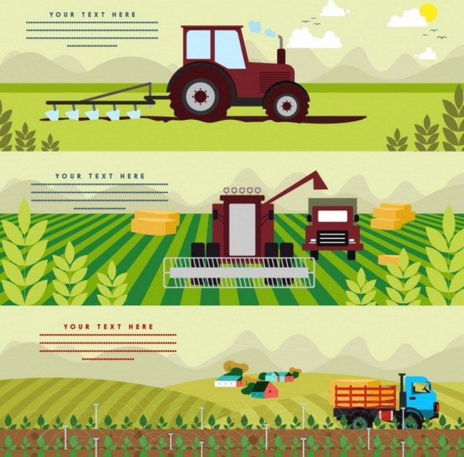 农业产业科技种植技术海报模板设计素材