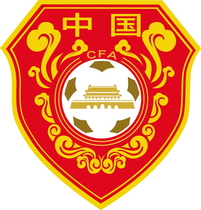 中国足球队logo标志矢量素材下载