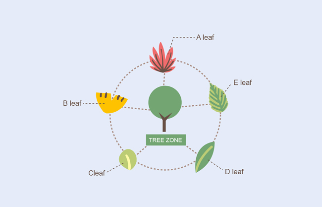 植物数据分析图表设计