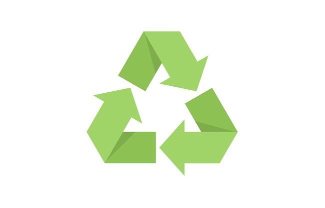 绿色循环利用环保图标素材下载