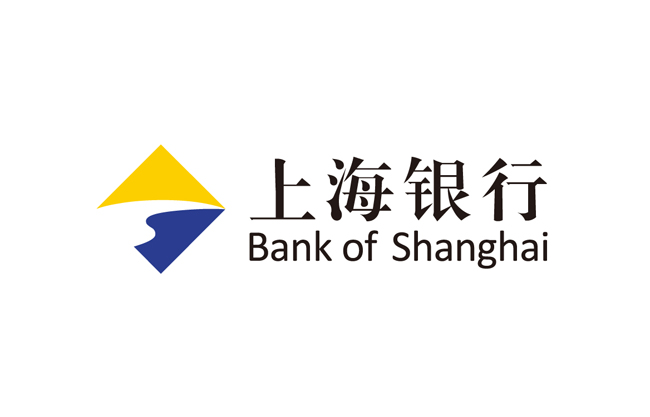 上海银行logo标识矢量设计素材