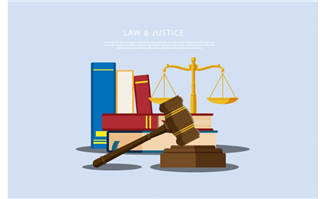 法律司法文件创意元素设