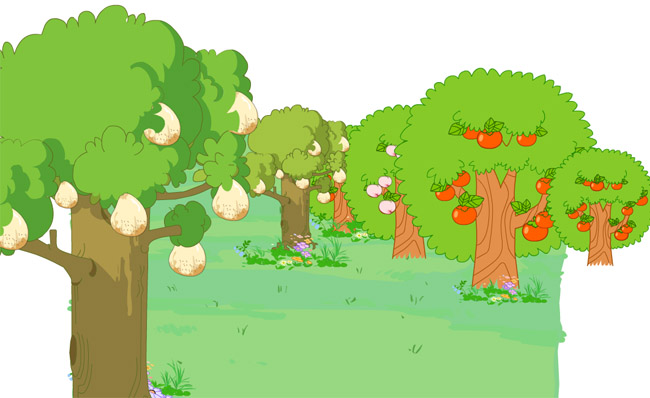 水果园an动画场景背景设计素材