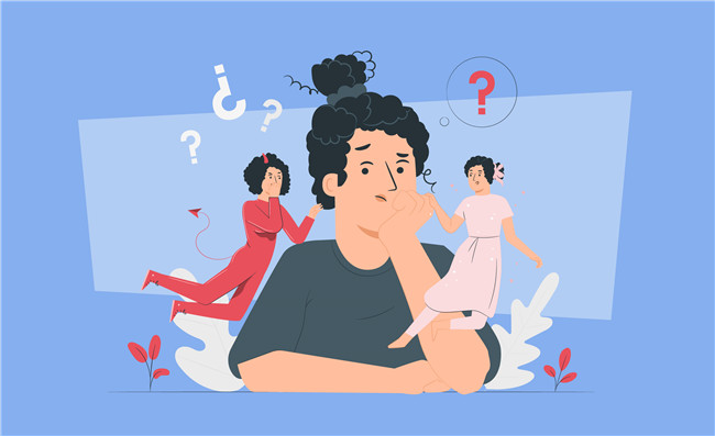 做心理斗争的女性人物