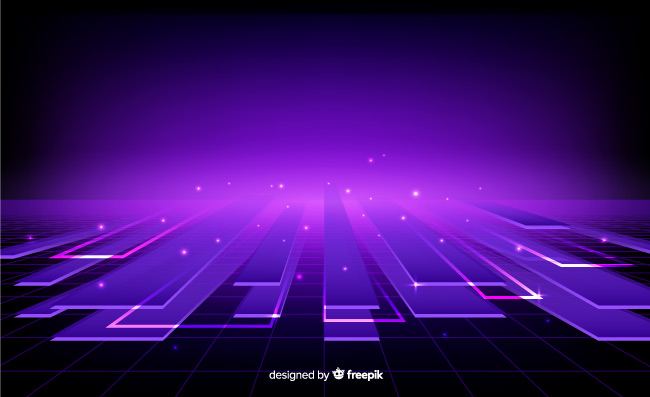 紫色创意科技背景图素材
