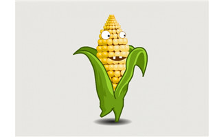 可爱的玉米小人flash动画