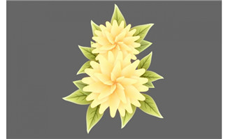 春天盛开的花朵flash动画