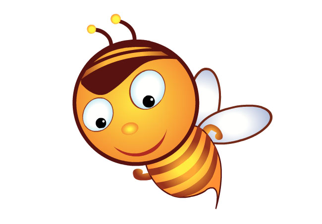 扑动翅膀的蜜蜂an动画素材下载
