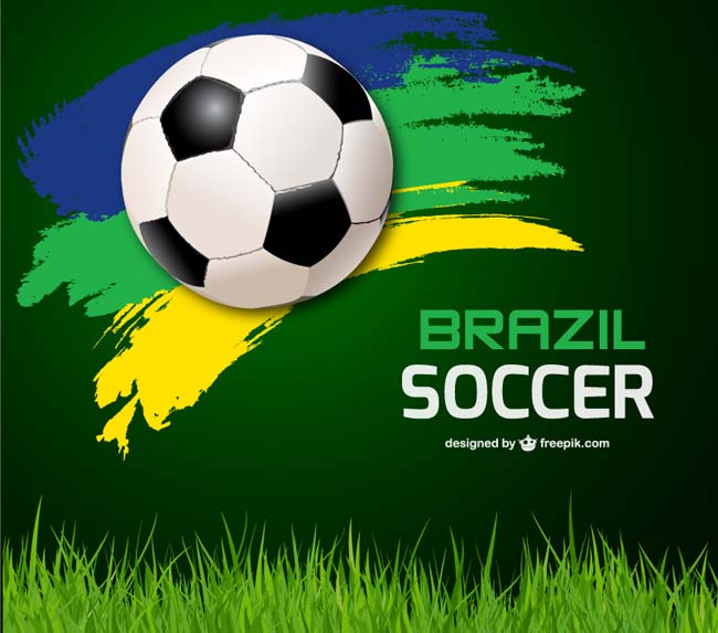 巴西世界杯矢量素材