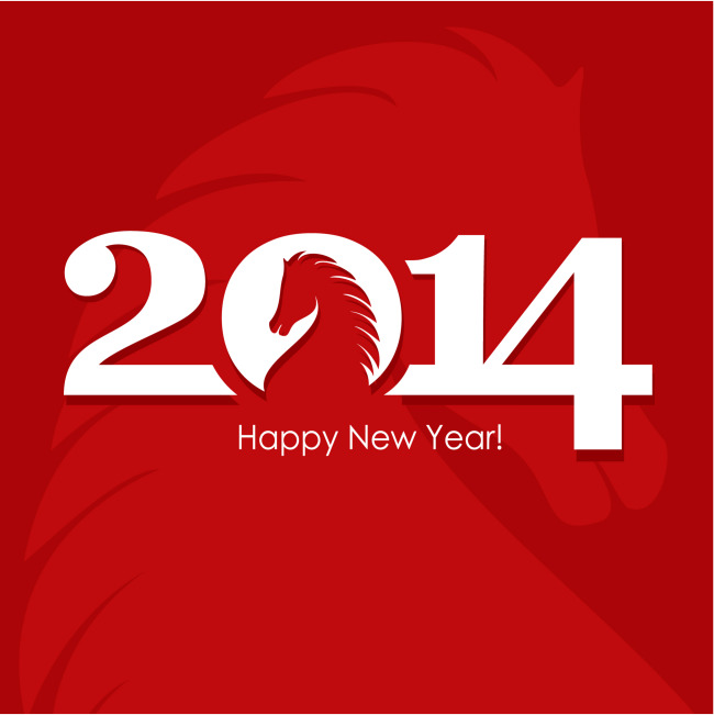 2014马年矢量素材