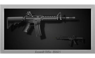 M4A1发射flash动画