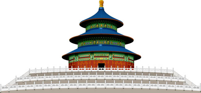 矢量天坛