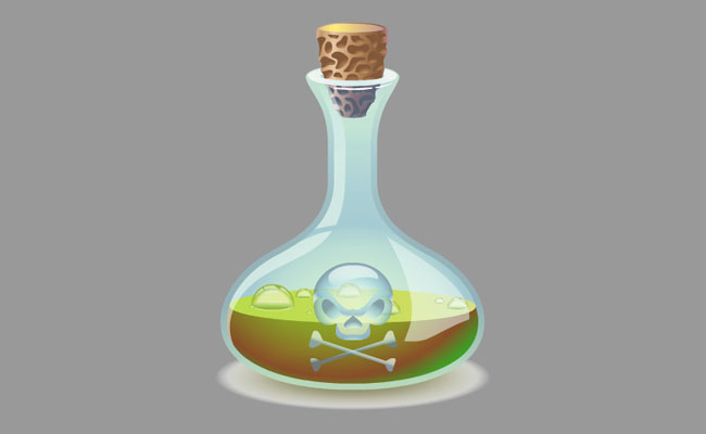 化学锥形瓶游戏道具药水动画效果素材