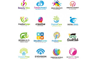 logo设计素材元素健康行业