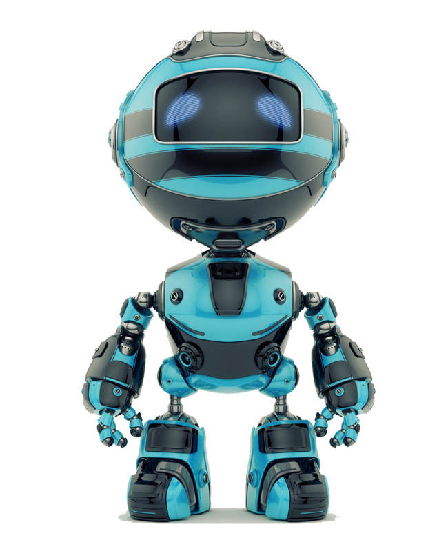超酷人工智能机器人设计产品矢量素材下载