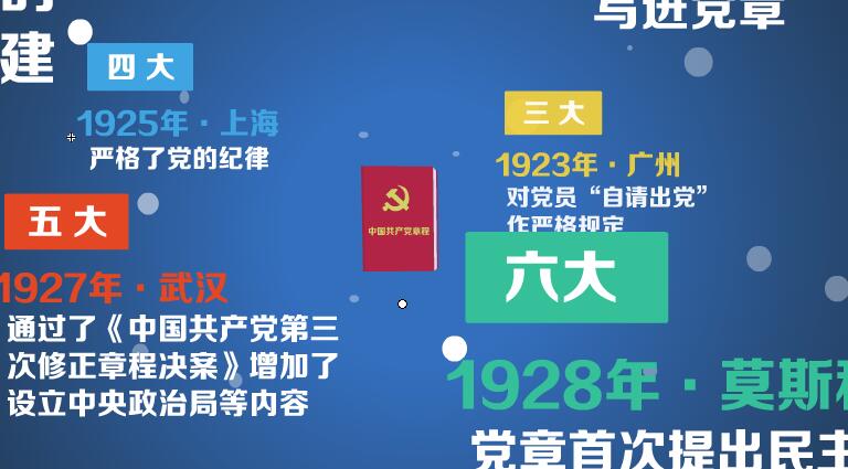 文字特效 推进历史 讲解效果 MG动画短片