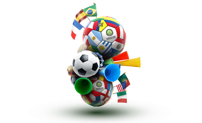 世界杯足球素材创意高清图片下载