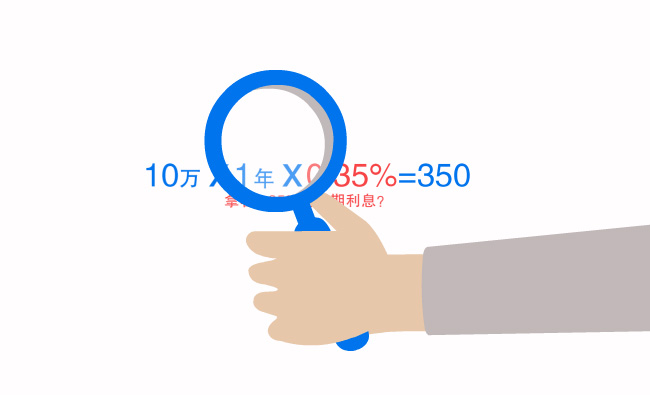 表现时间用放大镜结果的动画效果视频短片素材