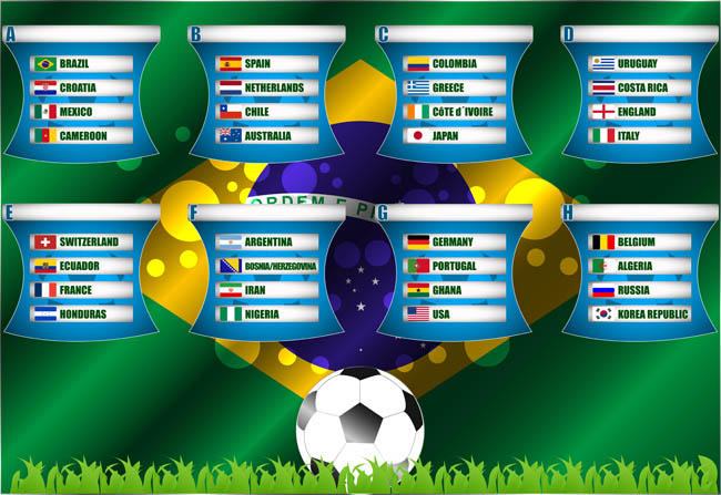 足球比赛结果公告排行榜界面图标设计素材
