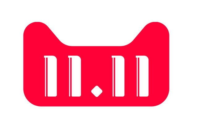 红色淘宝天猫头像双11活动元素设计素材