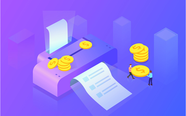 蓝色金融科技背景创意设计素材