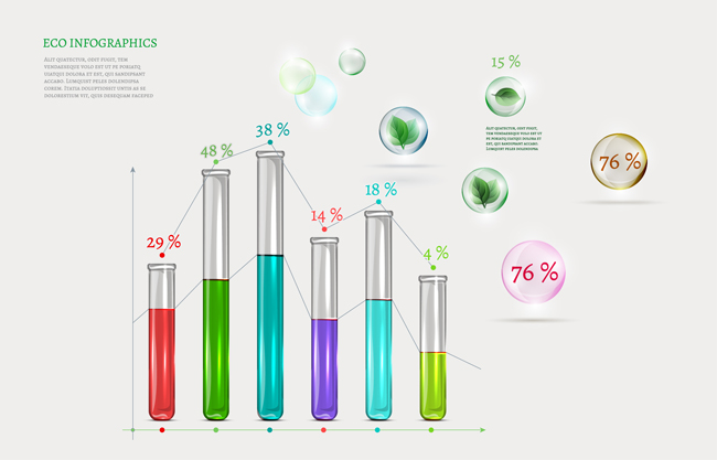 化学试管生物图表图片矢量图