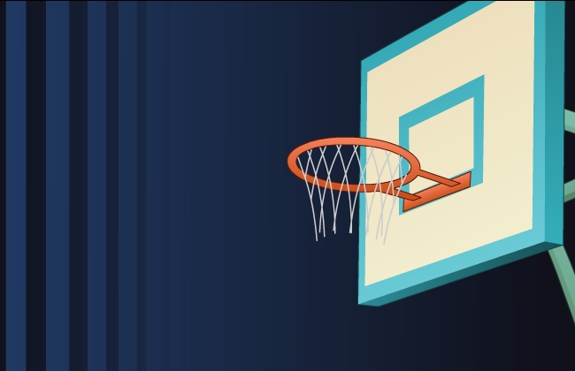 学校篮球框设计元素素材下载