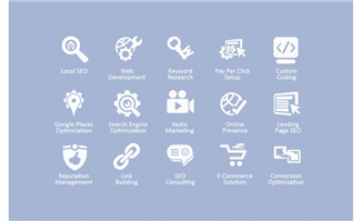 商业信息图标icon设计素材