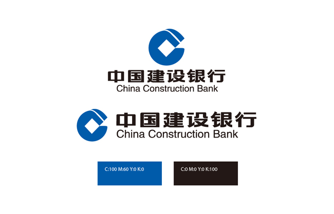建设银行logo矢量标识图片