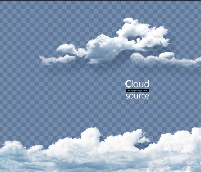 白色天空云朵免抠图资源下载
