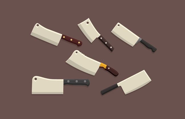 刀具厨房用品图案造型素材