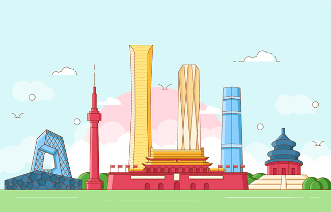 MBE北京城市旅游地标建筑设计素材