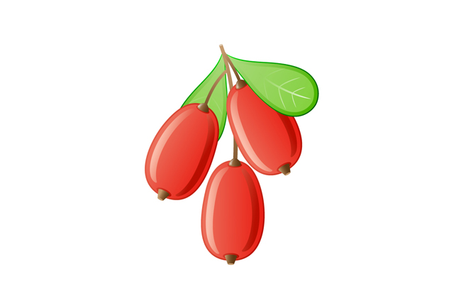 红枣卡通水果素材设计