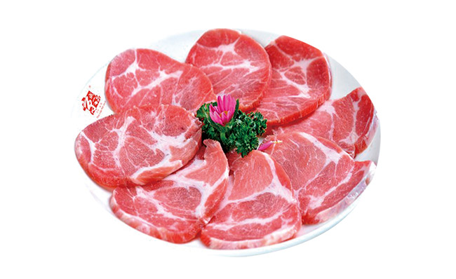 一盘牛肉片生鲜美食图片素材