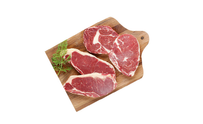 菜板上牛肉美食图片素材下载
