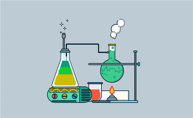 手绘化学教学生物实验器材免费下载