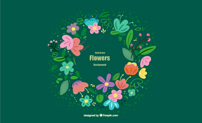简单花卉植物素材