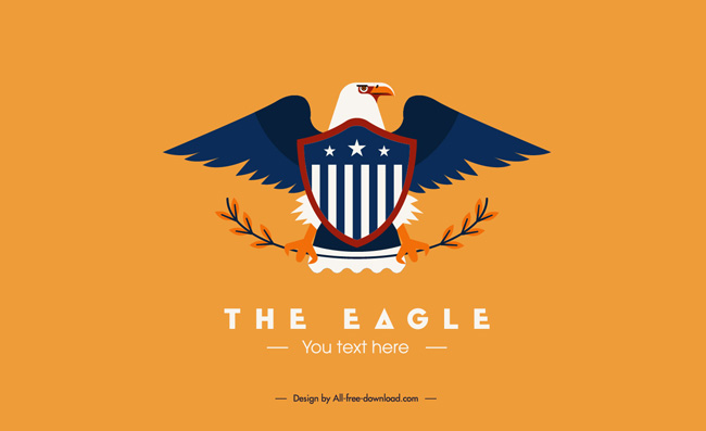 老鹰logo图标元素