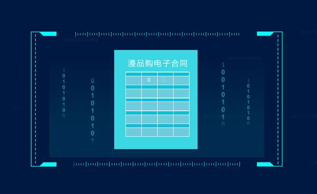 人工智能平台电子合同签约方式MG动画模板