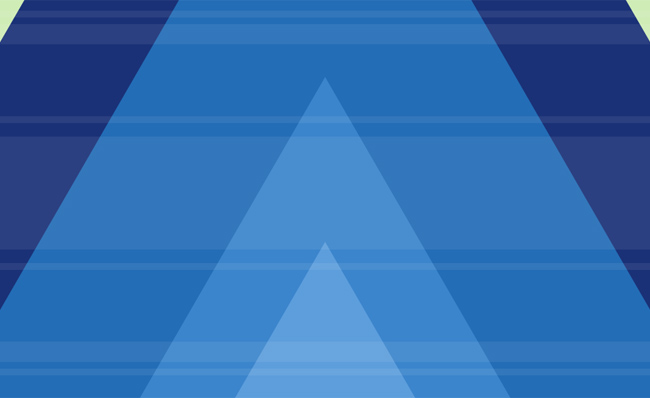 蓝色创意时尚三角形图案an动漫视频模板