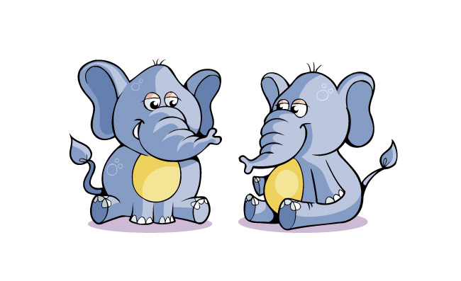 大象卡通形象