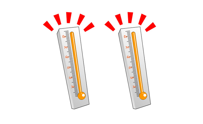温度计变化的动画效果an动漫制作素材