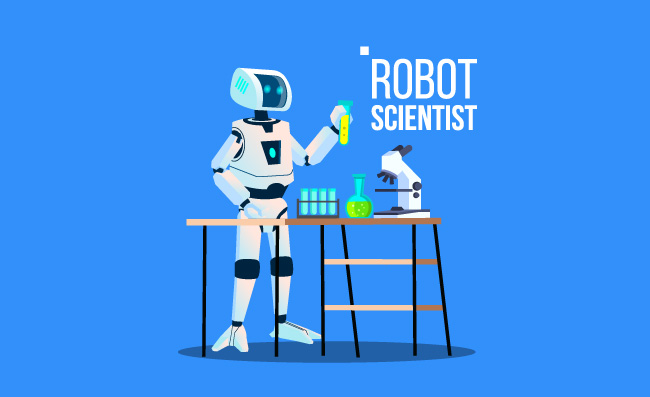 机器人科学家实验室化学家插图