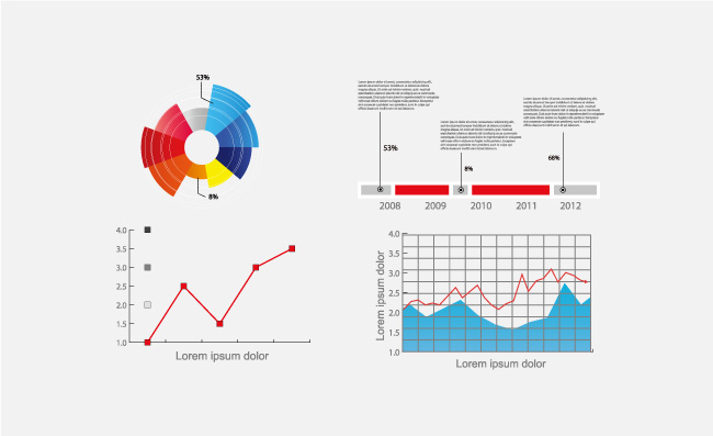 图表素材矢量设计图